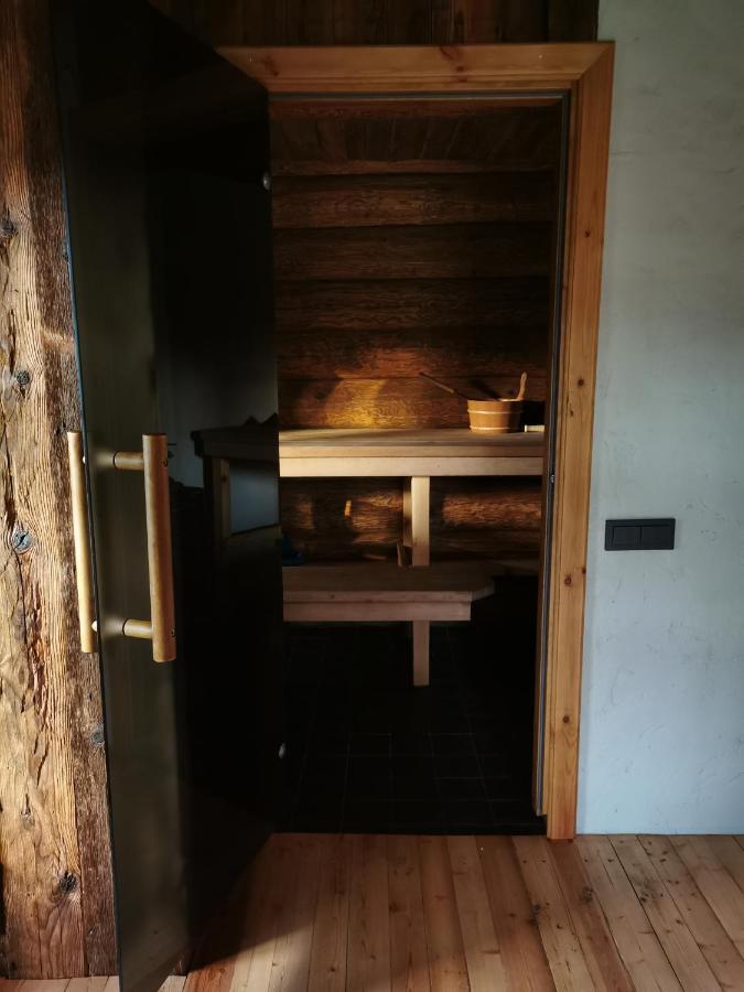 "Gaujmale" Sauna House In Nature Laukbeitini المظهر الخارجي الصورة
