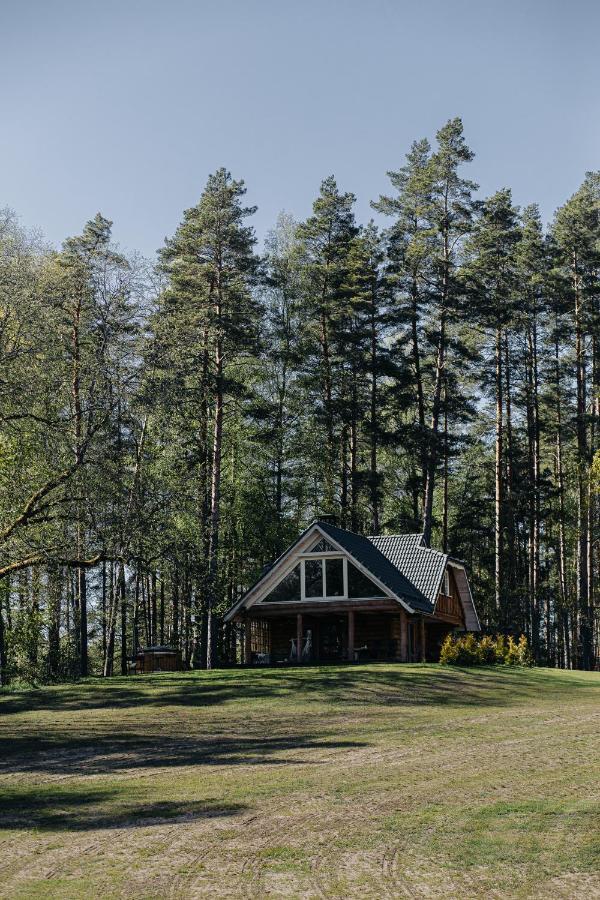"Gaujmale" Sauna House In Nature Laukbeitini المظهر الخارجي الصورة