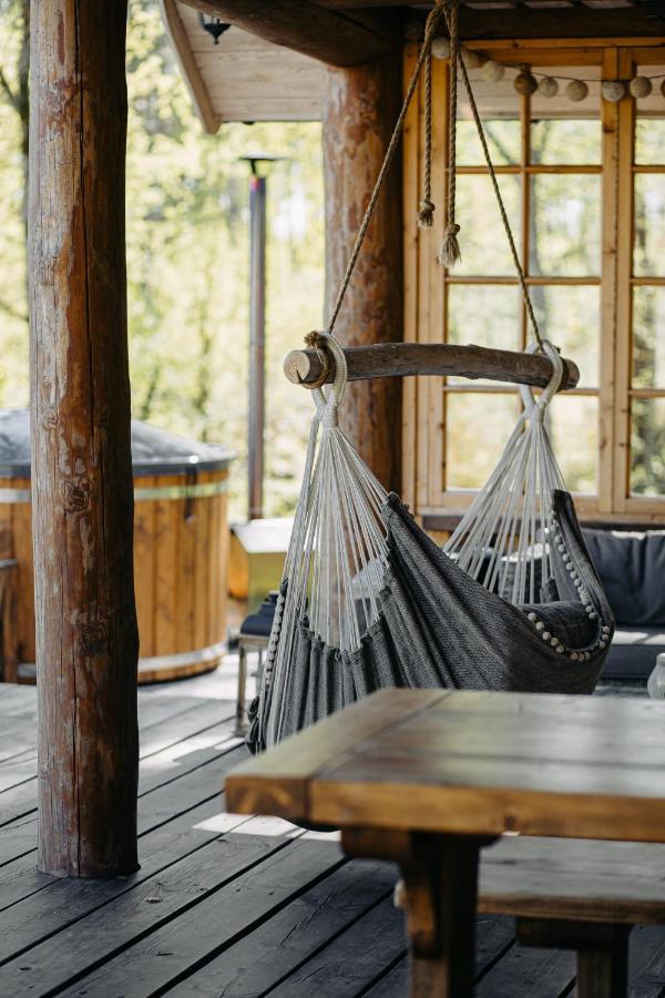 "Gaujmale" Sauna House In Nature Laukbeitini المظهر الخارجي الصورة